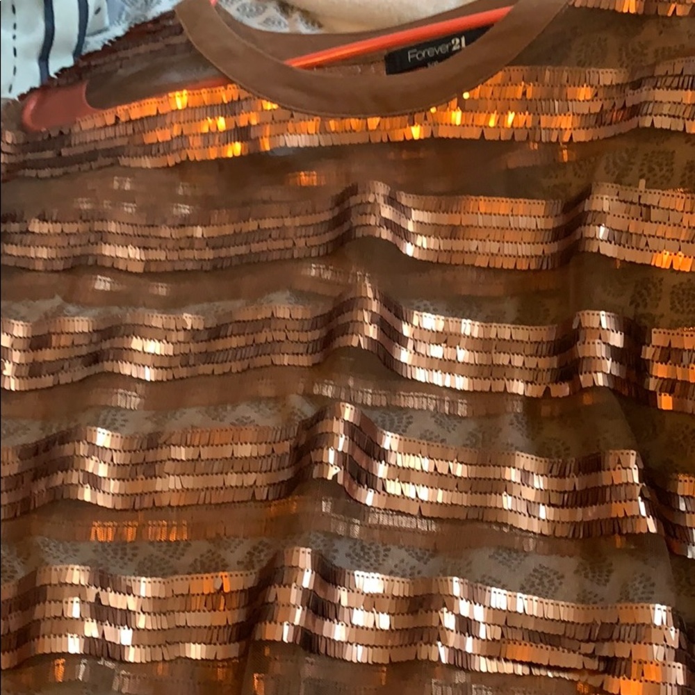 Sequin shirt
